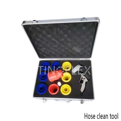 Wie tausche ich die Teile einer Schlauchreinigungsmaschine aus?